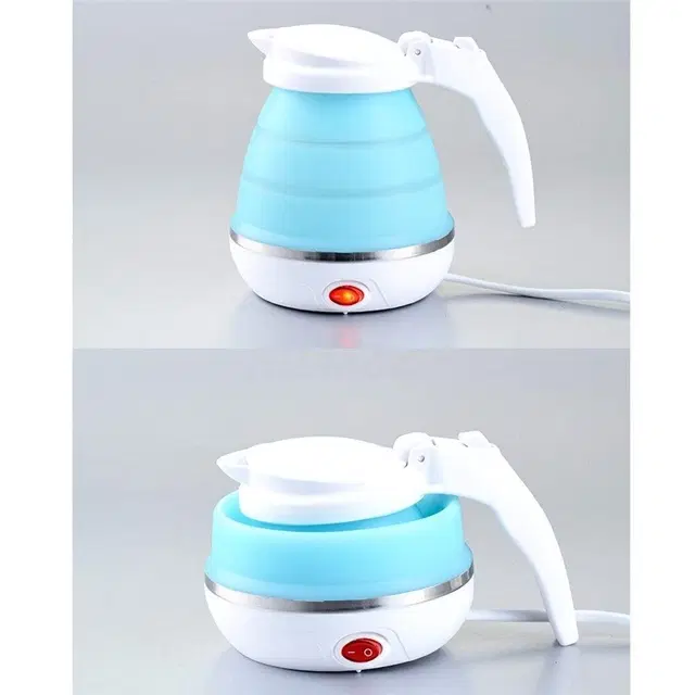 Foldable Silicone Food Grade Electric Kettle (0.75 L, Assorted)