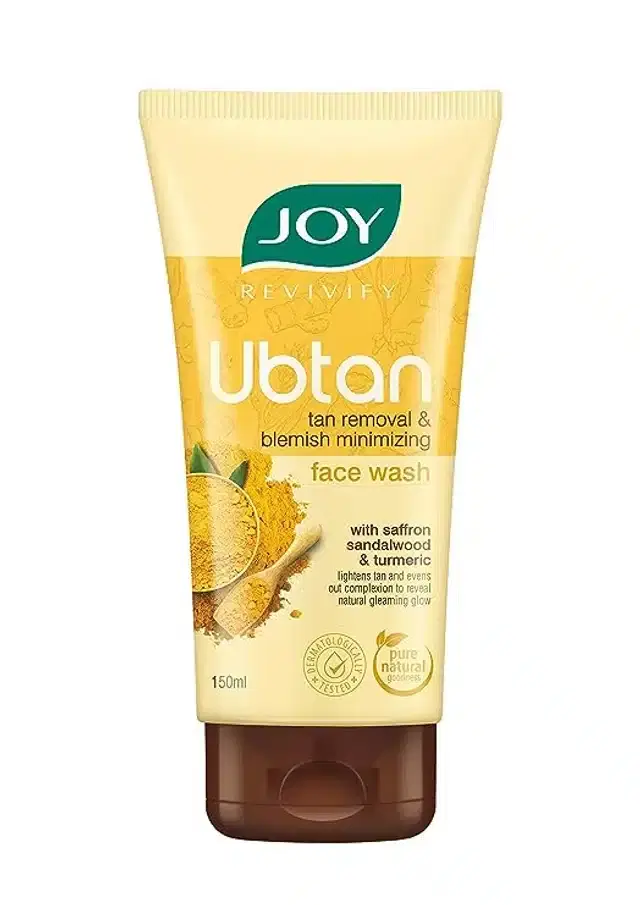Joy Revivify Ubtan Tan Removal & Blemish Minimizing Face Wash 150 ml