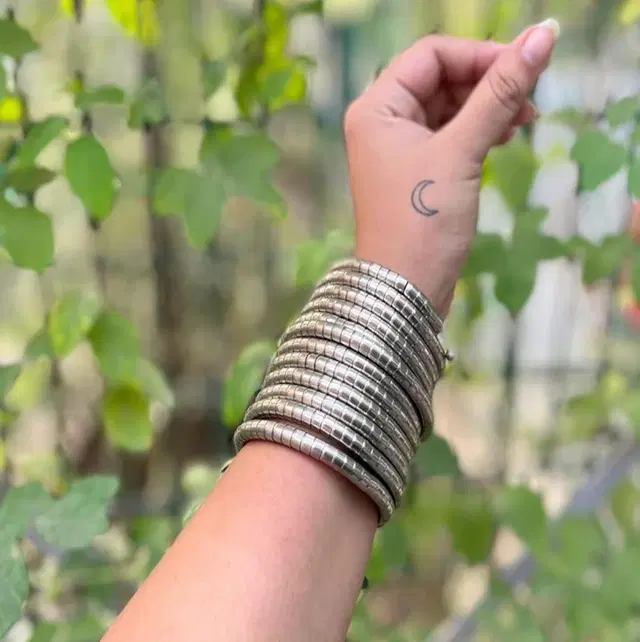 Alloy Bracelet for Women (Silver)