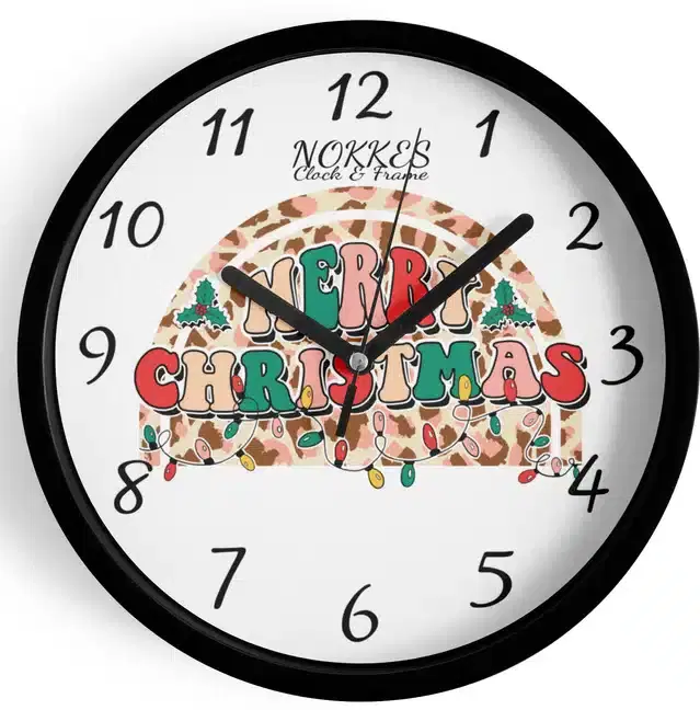 Christmas Analog Watch for Home, Multicolor, 7 Inches