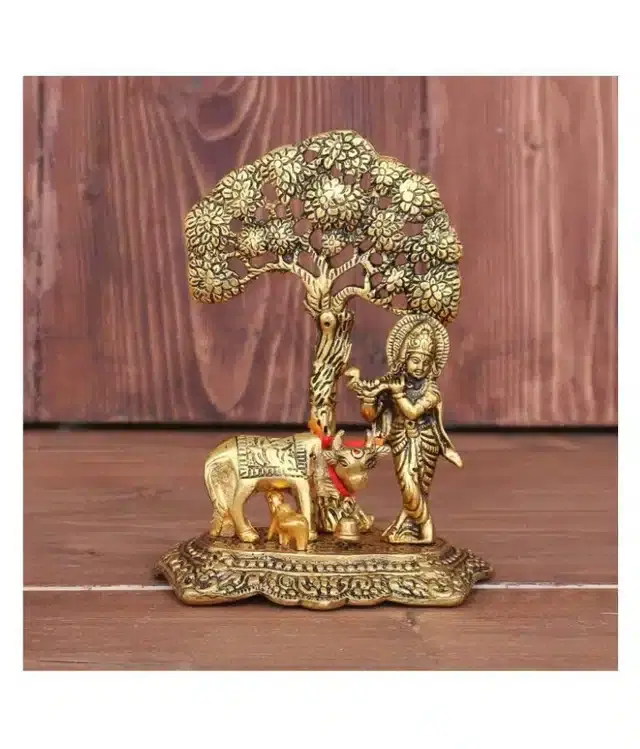 BHARDWAJ RETAILS Generic - Brass Religious Showpiece, Assorted, Pack of 1, BR94