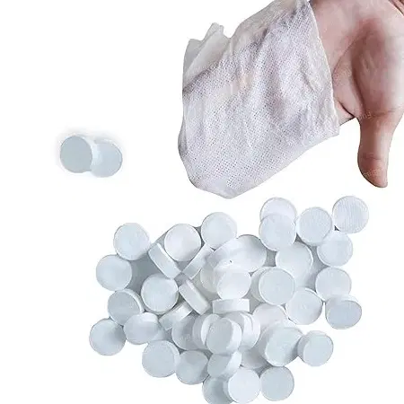 Microfiber 60 Pcs Coin Tissues, Set of 1