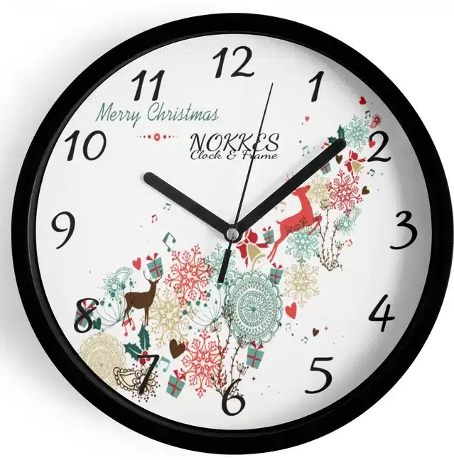 Christmas Analog Watch for Home, Multicolor, 7 Inches