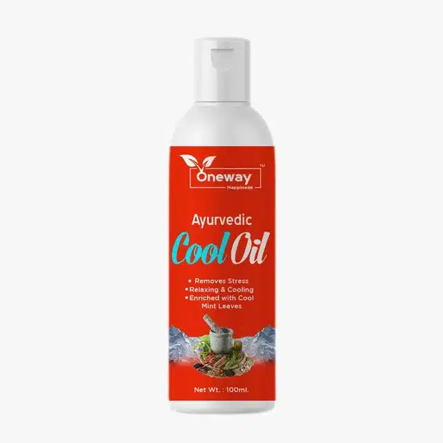 Oneway Happiness Ayurvedic Cool Oil, 100 ml