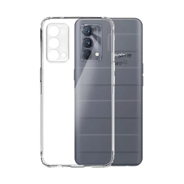 Silicone Mobile Back Cover for Realme RMX3360 / GT Master Edition (Transparent)