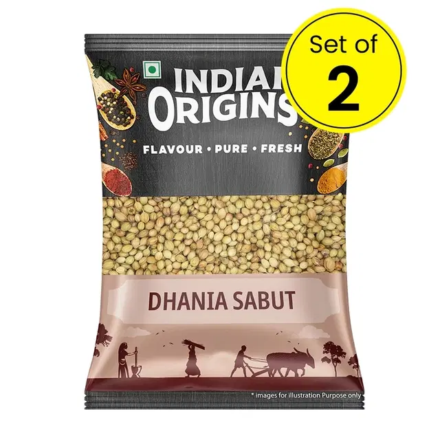 Indian Origins Dhania Sabut 50 g (Pack of 2)