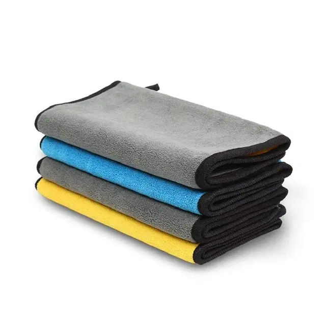Neekshaa Microfiber Towel, Multicolor, 40x40 cm, Pack of 4