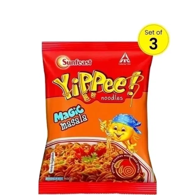 Sunfeast Yippee Magic Masala Noodles 3X70 g (Set of 3)