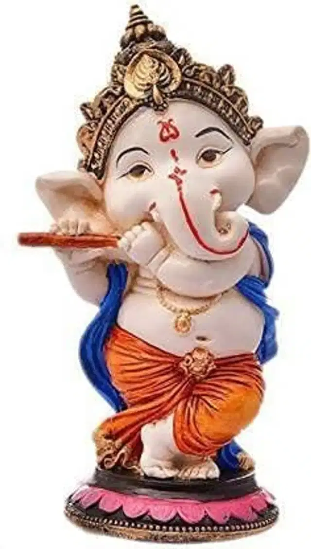 Dancing Ganesha Showpiece, Multicolor