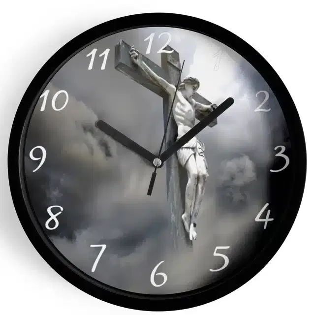 Analog Wall Clock, Multicolor, 7 inches