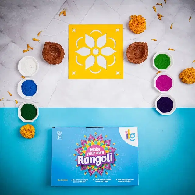 ILearnnGrow Diy Flower Rangoli