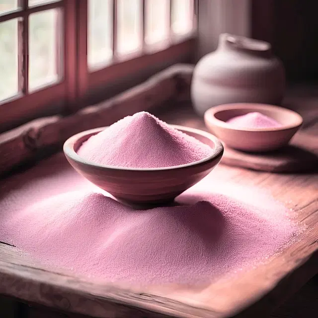 Bright Bloom Rangoli Powder for Diwali Floor Decoration, Light Pink, 100 g