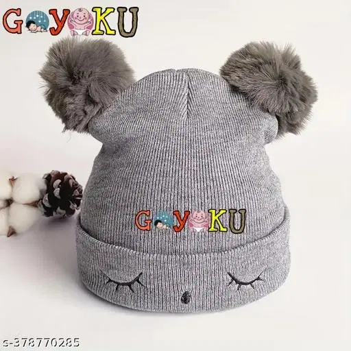 Printed Cap for Kids (Multicolor)