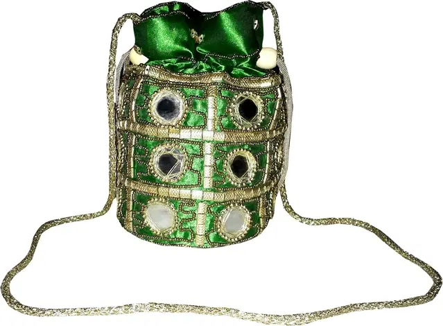 Non Woven Handcrafted Potli, Multicolor