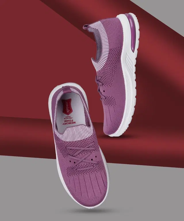 Casual Shoes for Women (Purple, 5)