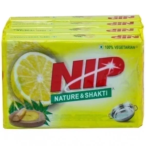 NIP Dishwash Bar 4X95 g (Buy 3 Get 1 Free)
