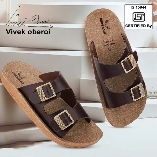 Sliders for Men, Brown (6)