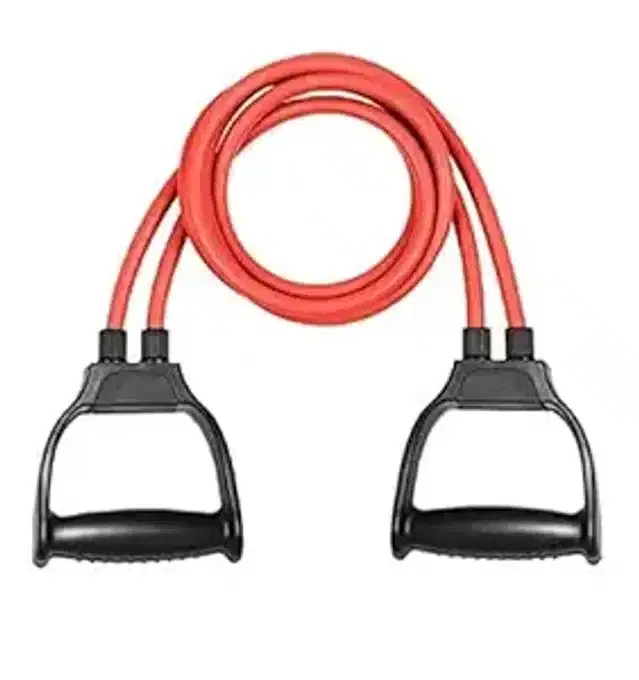 Double Toning Tube Resistance Band for Men & Women, Multicolor