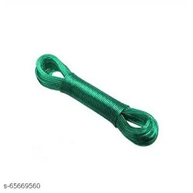 Nylon Rope for Drying Clothes, Green, 20 m