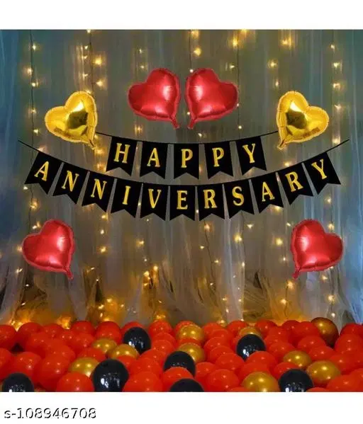 71 Pcs Balloons Decoration Kit, Multicolour, Set of 1