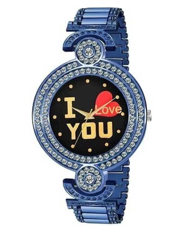 Analog Watch For Womens (Blue) (WS-328)