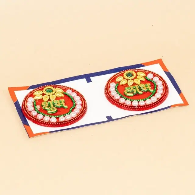 Diacraft Pearls Shubh Labh Sticker Po2