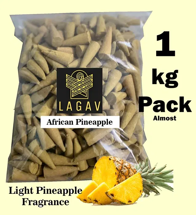 African Pineapple Incense Cones, 1000 g