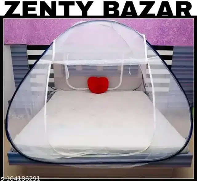 Mosquito Net for Home, White, 6.5x6.5 feet