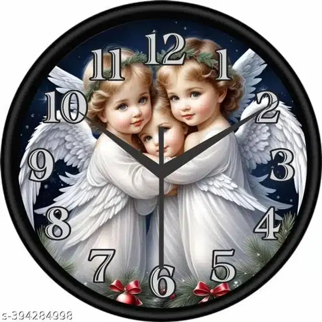 Analog Wall Clock for Home, Multicolor