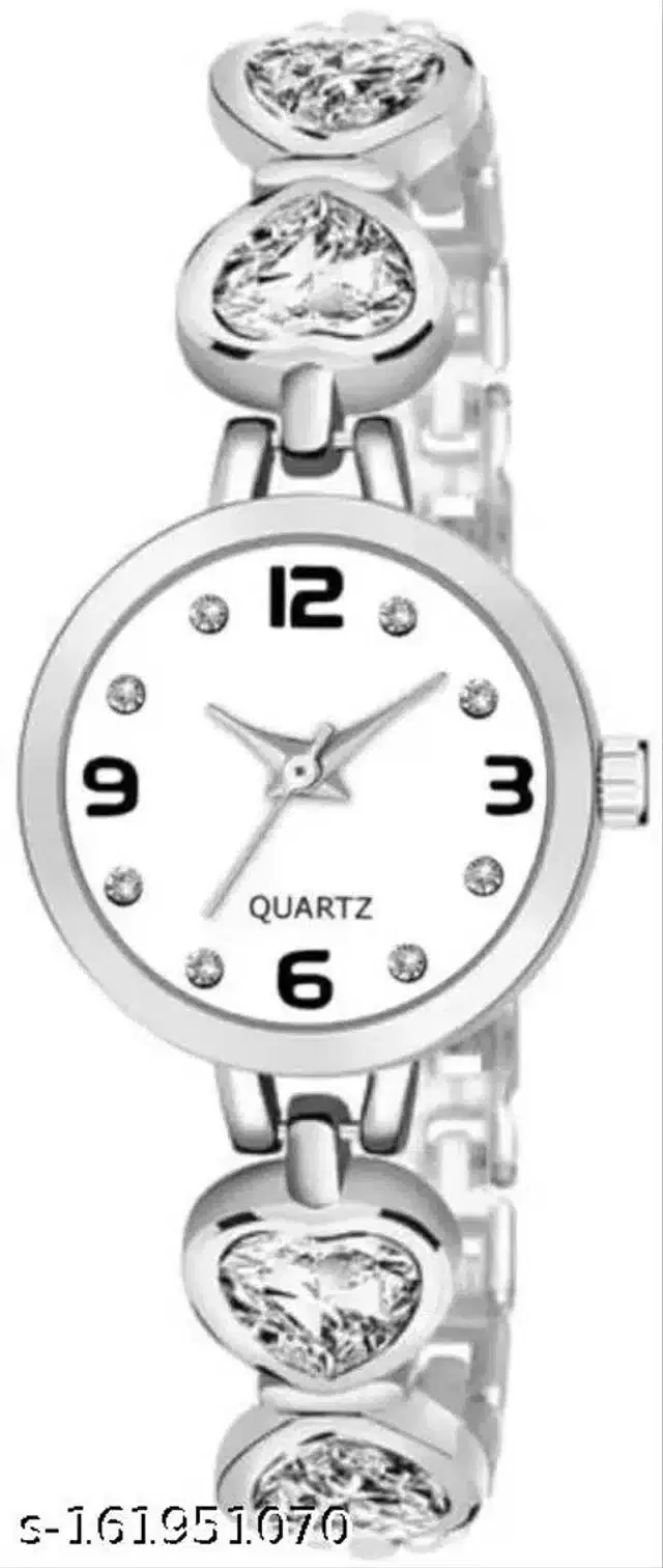 Analog Watch for Women (Silver)