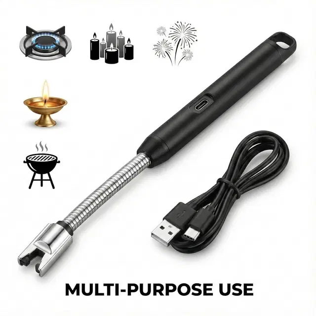 Type-C Rechargeable Electric Lighters for Kitchen,Multicolour