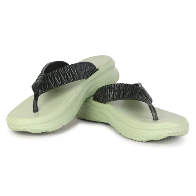 Flipflops for Women (Green, 5)