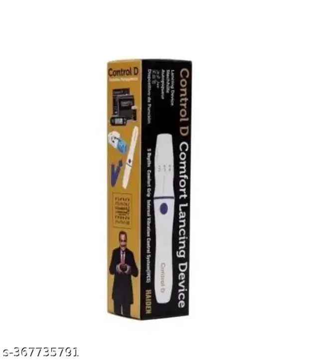Control D Comfortt Lancing Device, White