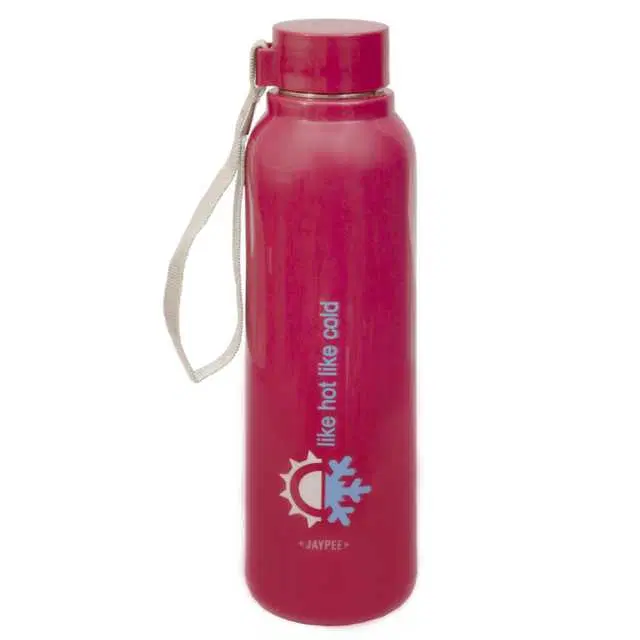 Brightsteel Hot & Cold Steel Insulated Water Bottle, Cherry, 700 ml, J-144