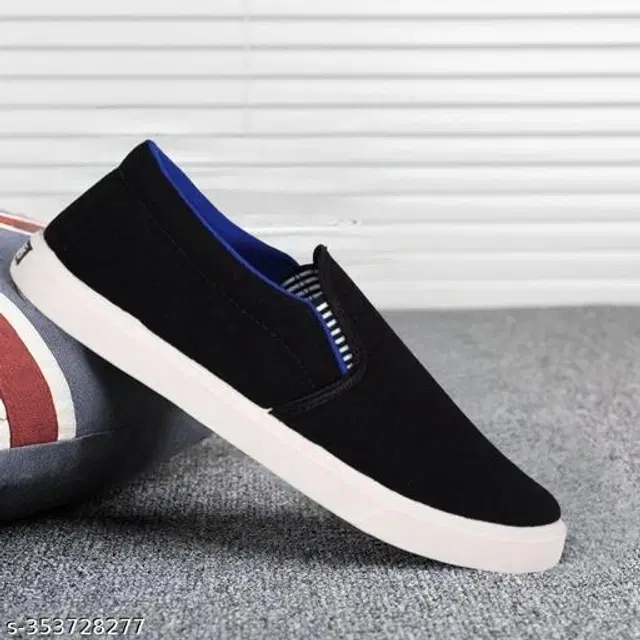 Loafers for Men (Black, 7)