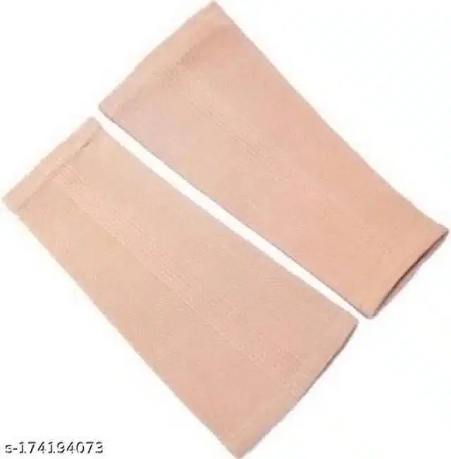 Orthopedic Knee Support Brace, Beige, Set of 1