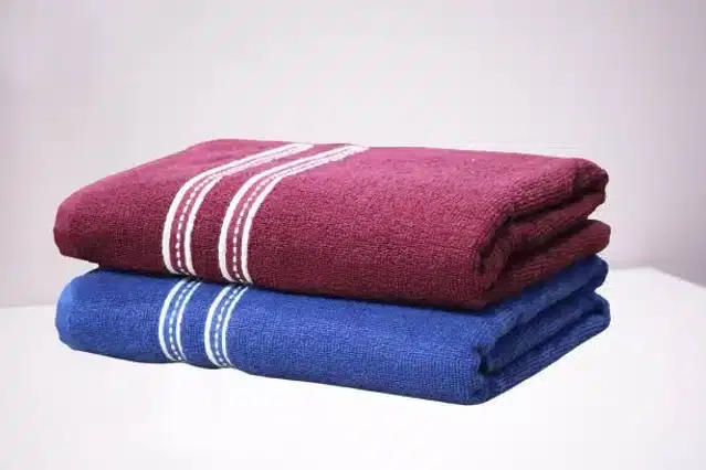Bath Towel, 27x54 inches, Pack of 2, Multicolor