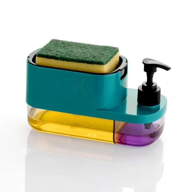 3 in 1 Soap Dispenser, Multicolor