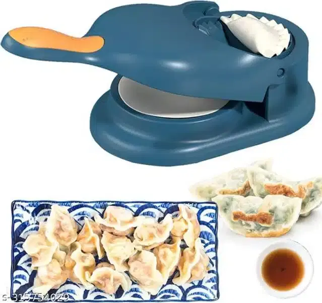 Plastic Multipurpose Dumpling Maker, Teal