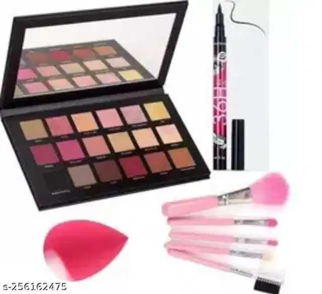 Eye Makeup Combo, Multicolor, Set of 4