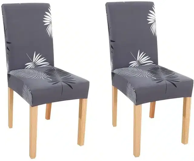 Polycotton Chair Cover, Multicolor, Pack of 2