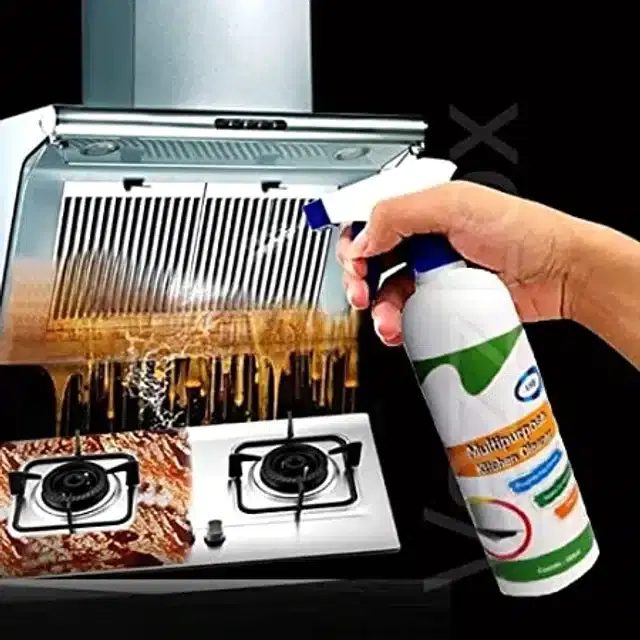 Kitchen Oil & Grease Stain Remover Spray, 250 ml