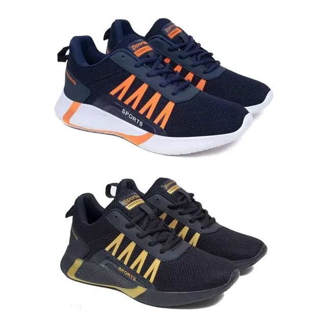 Combo of Casual Shoes for Boys, Pack of 2 (Multicolor, 7-8 Years)