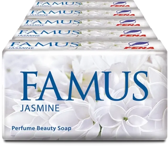Famus Beauty Soap Jasmine 5X100 g