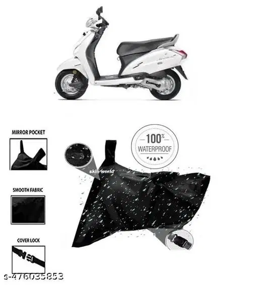 Polyester Cover For Bike/Scooter, Multicolour