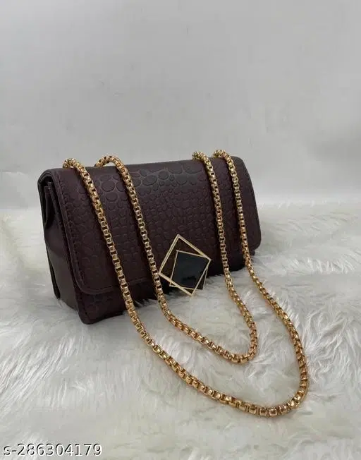 Sling Bag for Women (Black, Free Size)