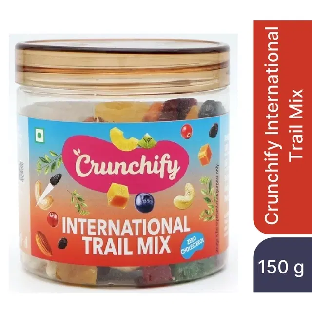 Crunchify International Trail Mix 150 g
