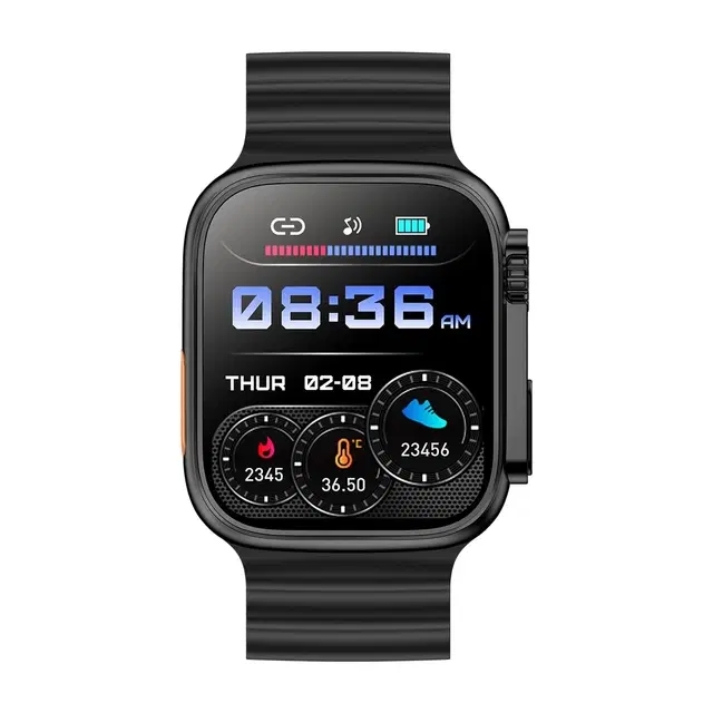 T800 Smartwatch for Men & Women, Orange