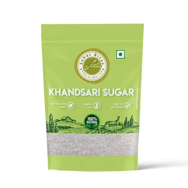 Sehat Bites Khandsari Sugar (White) 500 g