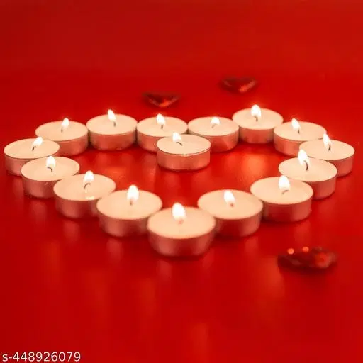 Tealight Candles for Home Decoration, Pack of 50